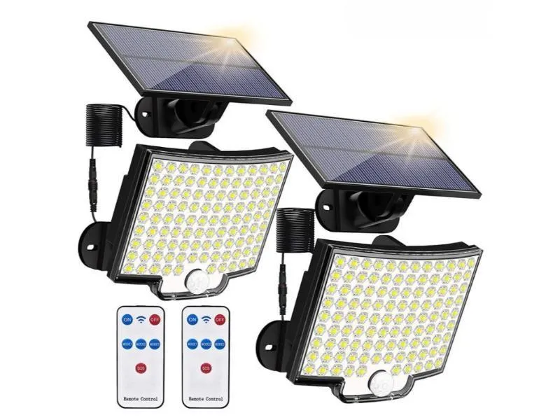 IP65 LED Solar Motion Lights – Waterproof Outdoor Security Lighting