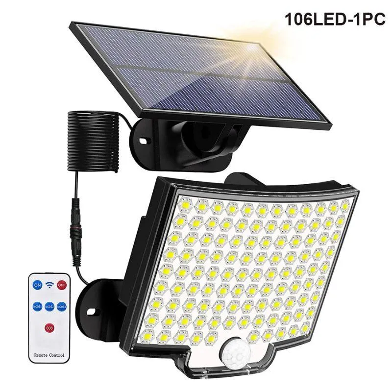 IP65 LED Solar Motion Lights – Waterproof Outdoor Security Lighting