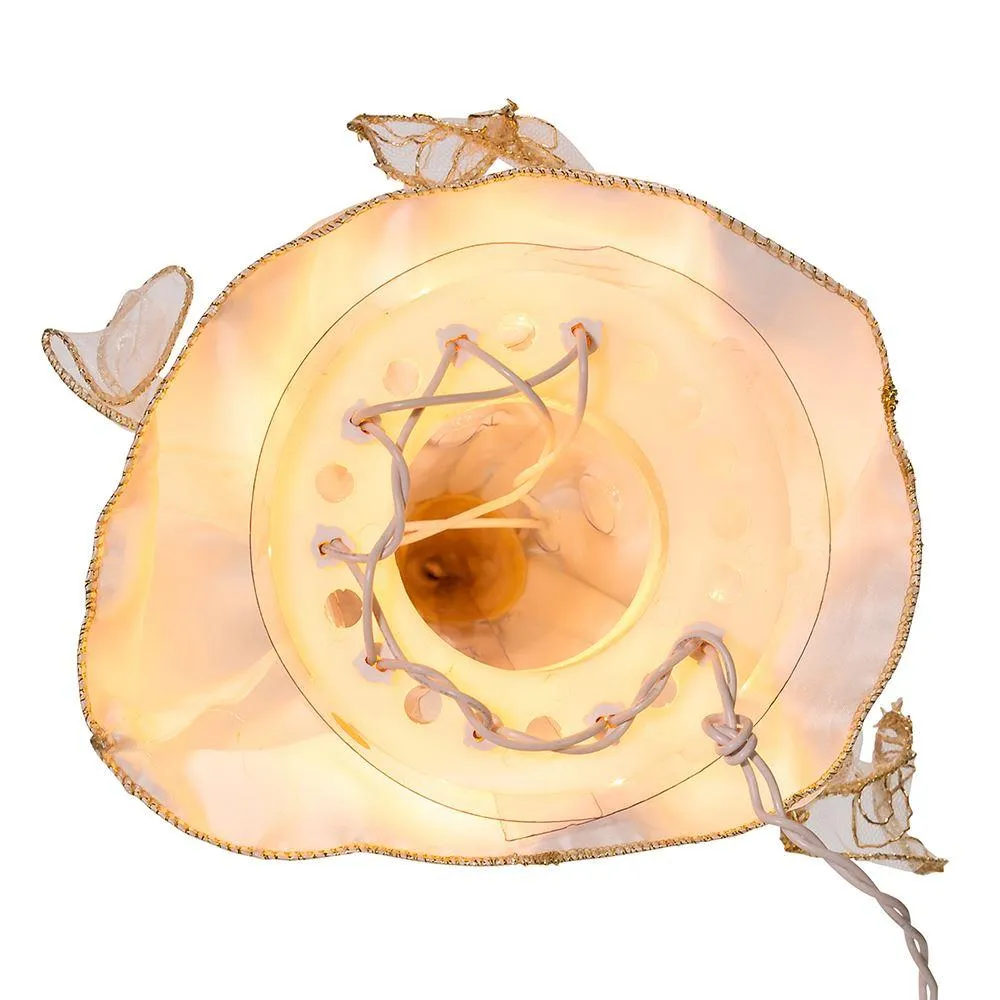 Ivory and Gold Angel Tree Topper