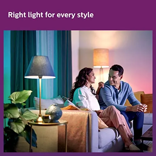 Jashiya PHILIPS Wiz Wi-Fi Enabled B22 9-Watt LED Smart Bulb, Compatible with Amazon Alexa and Google Assistant(16M Colours  Shades of White   Dimmable   Tunable),Pack of 1