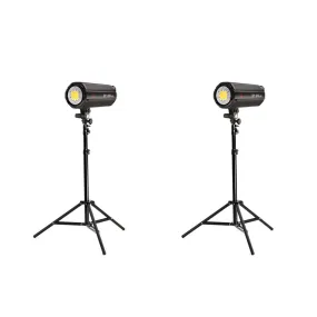 Jinbei 2 x EF200 V (400W) Continuous LED Photo & Video Lighting Kit