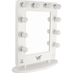 Just Case - Ver Beauty LED Light Vanity Mirror w/Dimmer (VMR4512-PPWH White)
