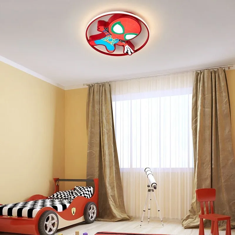 Kids Spiderman Ceiling Light - Enhance Your Kids' Room Decor