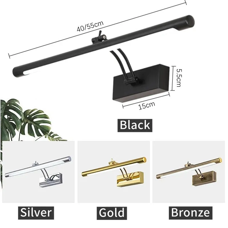 KSD Chita - Modern LED Vanity Lights Bathroom Mirror Wall Lamps Waterproof Dimmable
