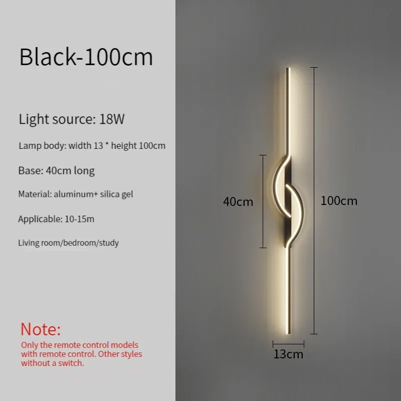 Led Bedside Wall Sconce Lamp For Living Room Bedroom Stair Modern Art Interior Wall Lights Light Fixture Night Lamps Home Decor
