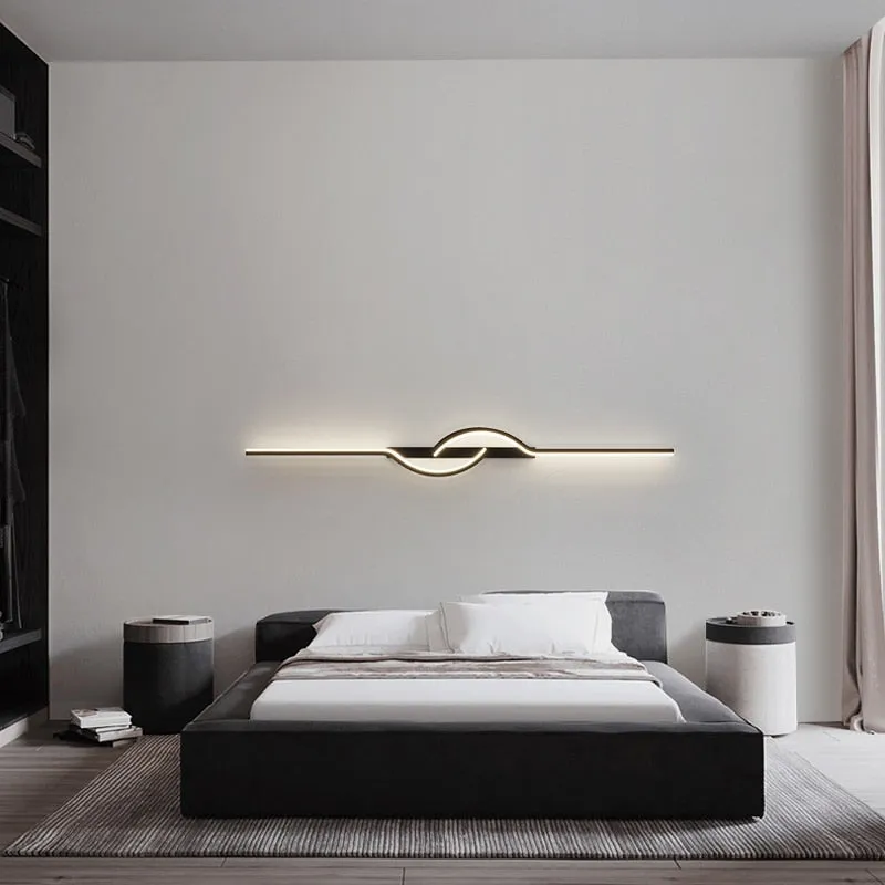 Led Bedside Wall Sconce Lamp For Living Room Bedroom Stair Modern Art Interior Wall Lights Light Fixture Night Lamps Home Decor