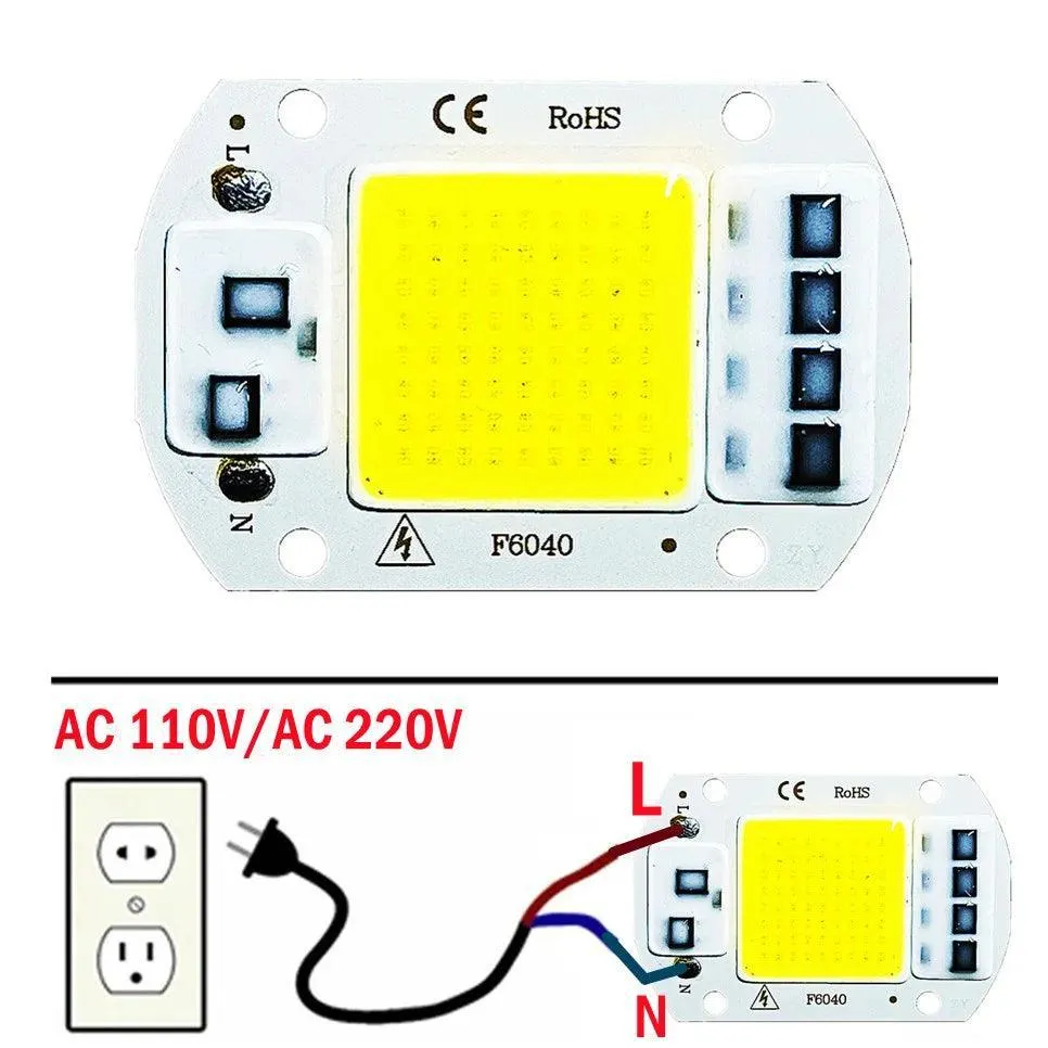 LED DIY Flood Light Bulb: Energy-Efficient Smart IC Spotlight Outdoor