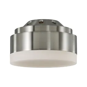 LED Fan Light Kit from the Aspen 56 Collection in Brushed Steel Finish by Visual Comfort Fan