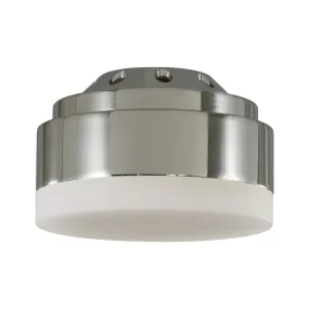 LED Fan Light Kit from the Aspen 56 Collection in Polished Nickel Finish by Visual Comfort Fan