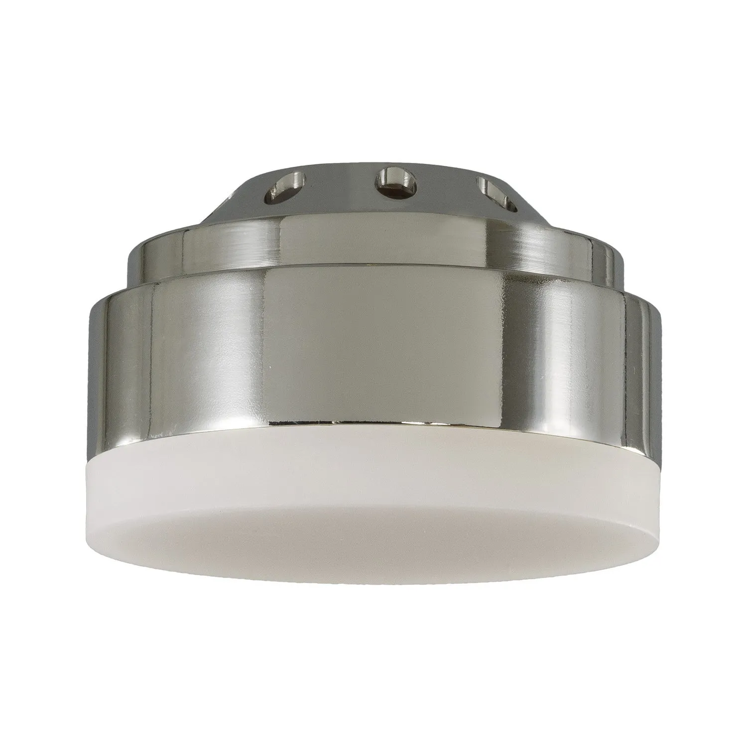 LED Fan Light Kit from the Aspen 56 Collection in Polished Nickel Finish by Visual Comfort Fan