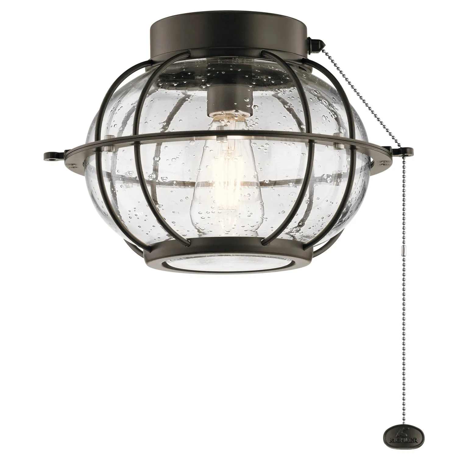 LED Fan Light Kit from the Bridge Point Collection in Olde Bronze Finish by Kichler