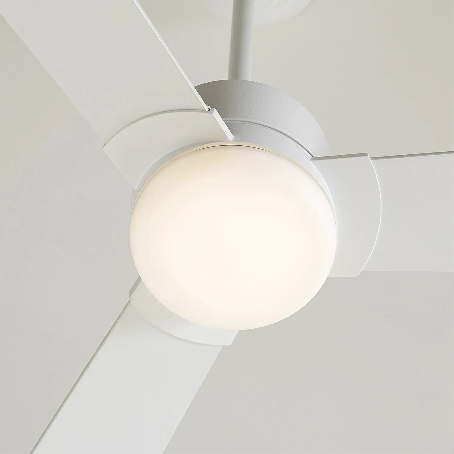 LED Fan Light Kit from the Rozzen 52 Collection in Brushed Steel Finish by Visual Comfort Fan