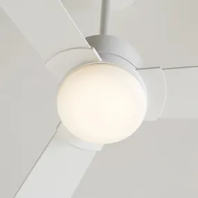 LED Fan Light Kit from the Rozzen 52 Collection in Brushed Steel Finish by Visual Comfort Fan