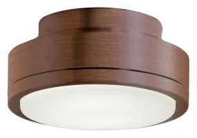 LED Fan Light Kit from the Rudolph Collection in Distressed Koa Finish by Minka Aire