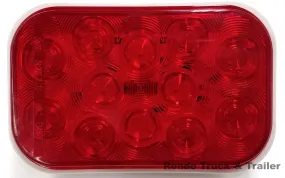 LED Stop / Tail / Turn 5 1/4" x 3 1./2" Light  STL-33RB