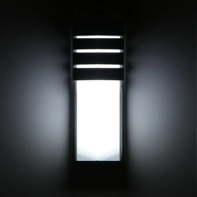 Lemonbest Wall lamp Outdoor Waterproof LED Wall light AC90-260V Aluminum Courtyard Garden Porch Corridor Lights retro wall lamp
