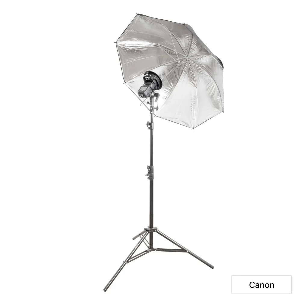 LI-ION580II Speedlite Black/Silver Bounce Umbrella Kit