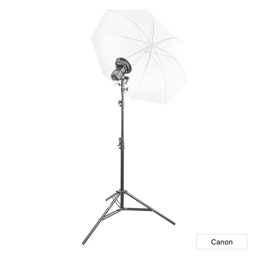 LI-ION580II Speedlite Shoot-Thru Umbrella Kit