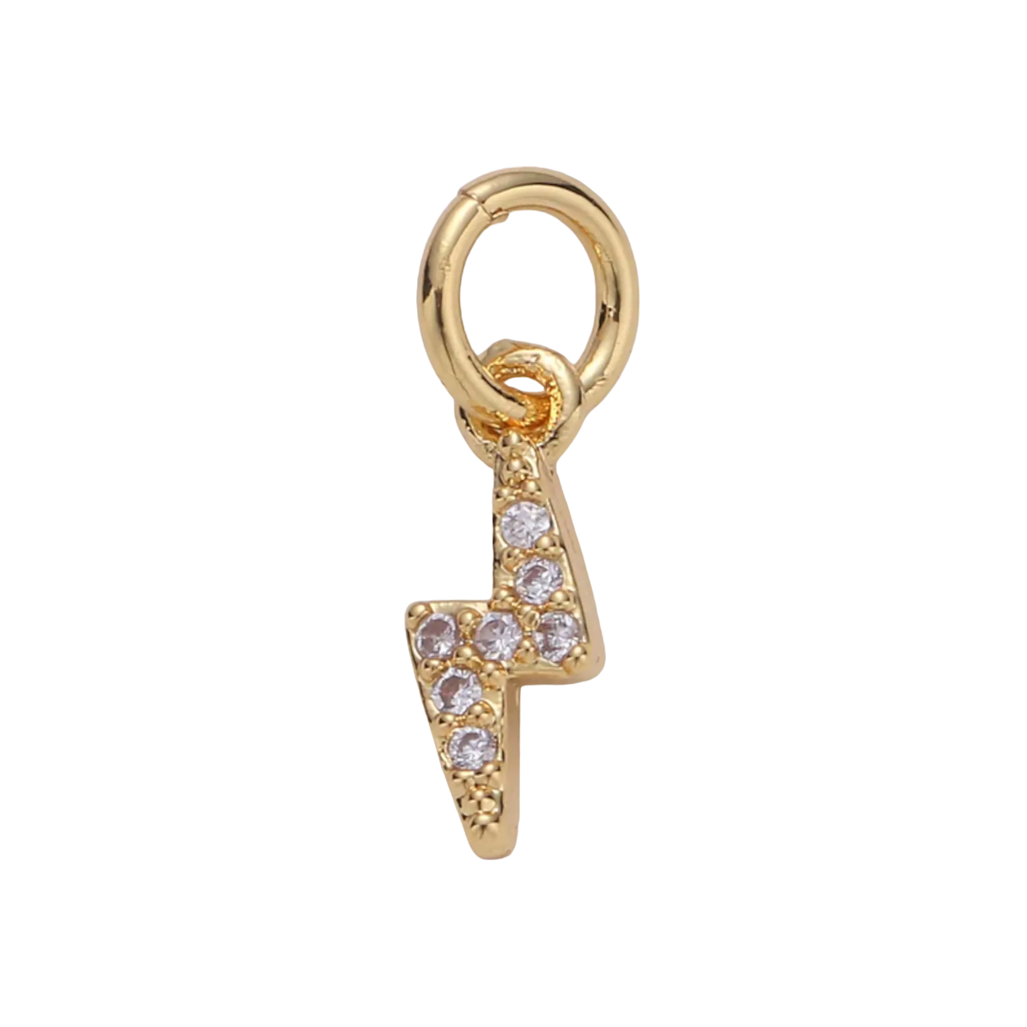 Lighting bolt charm