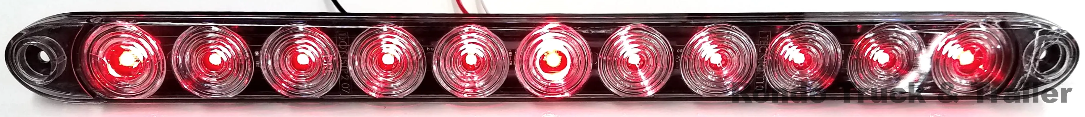Low Profile Stop / Turn / Tail Light - Red LED - T10-RC00-1