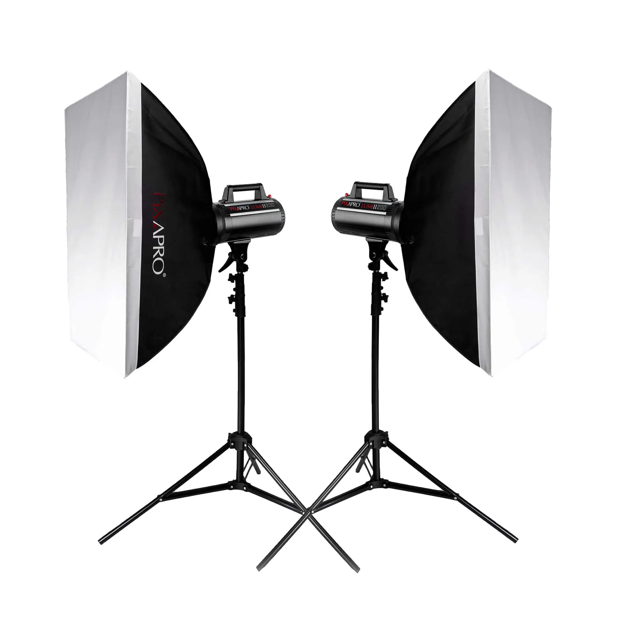 LUMI200 II 400Ws Twin Flash Dimmable Lighting Kit with Softbox (Gemini GS400 II) (Gemini GS200 II)