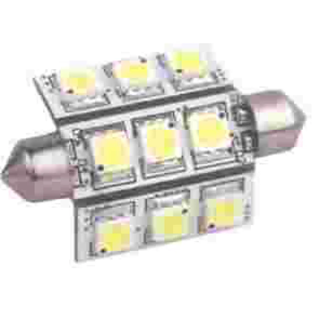 Lunasea  Festoon 10-30v Warm 9-LED LED Bulb