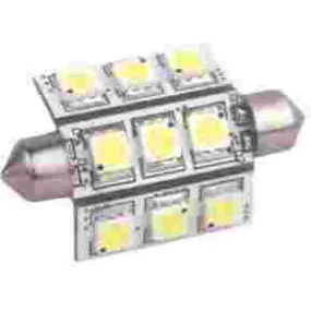 Lunasea  Festoon 10-30v Warm 9-LED LED Bulb