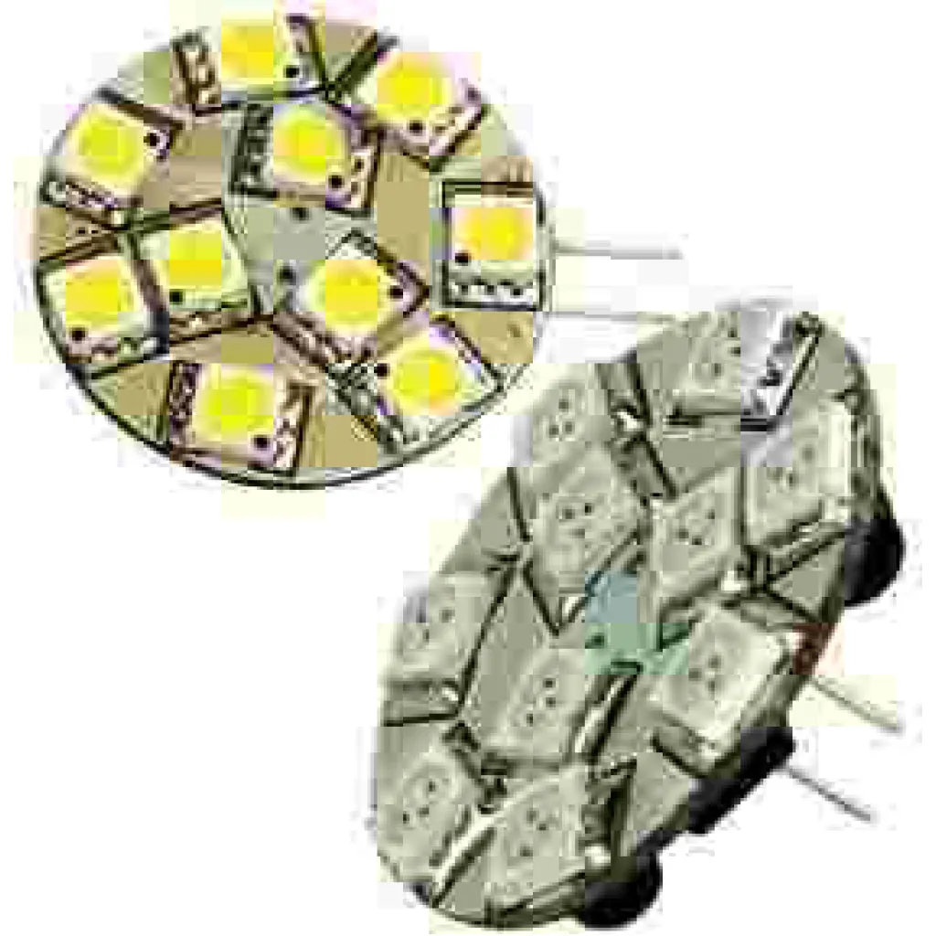 Lunasea G4 10-30v Sidepin Warm 10-LED LED Bulb