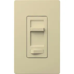 Lutron Lumea Incandescent/Halogen/LED/CFL Ivory Slide Dimmer Switch