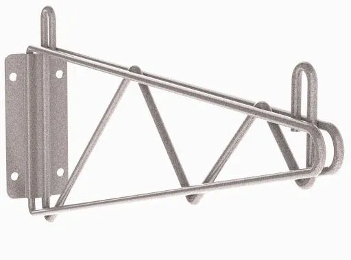Metro 1WD24K4 Metroseal&reg; Gray Direct Wall Mount Single Bracket, 24"