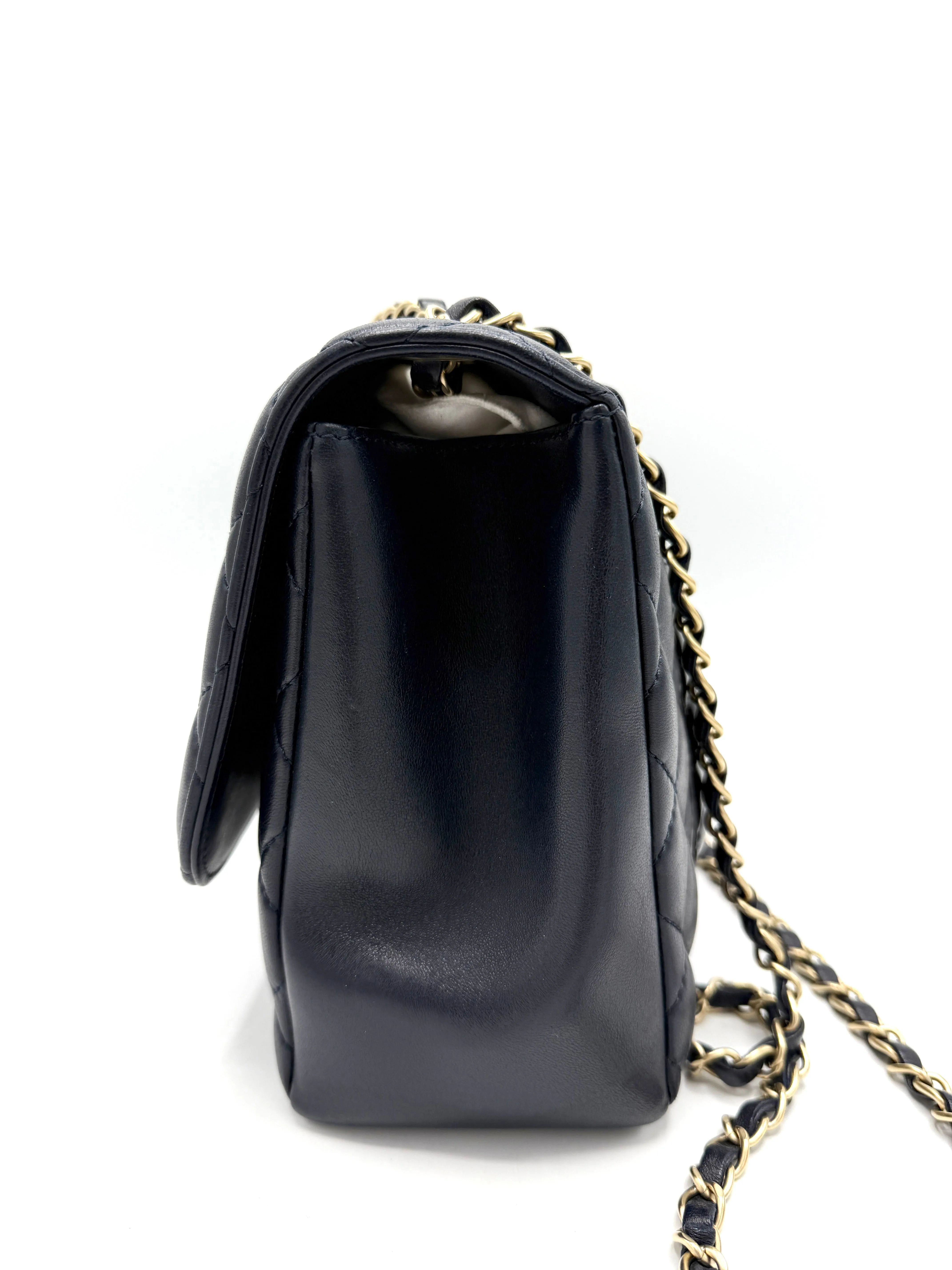 Midnight Blue Quilted Madamoiselle Chic Flap