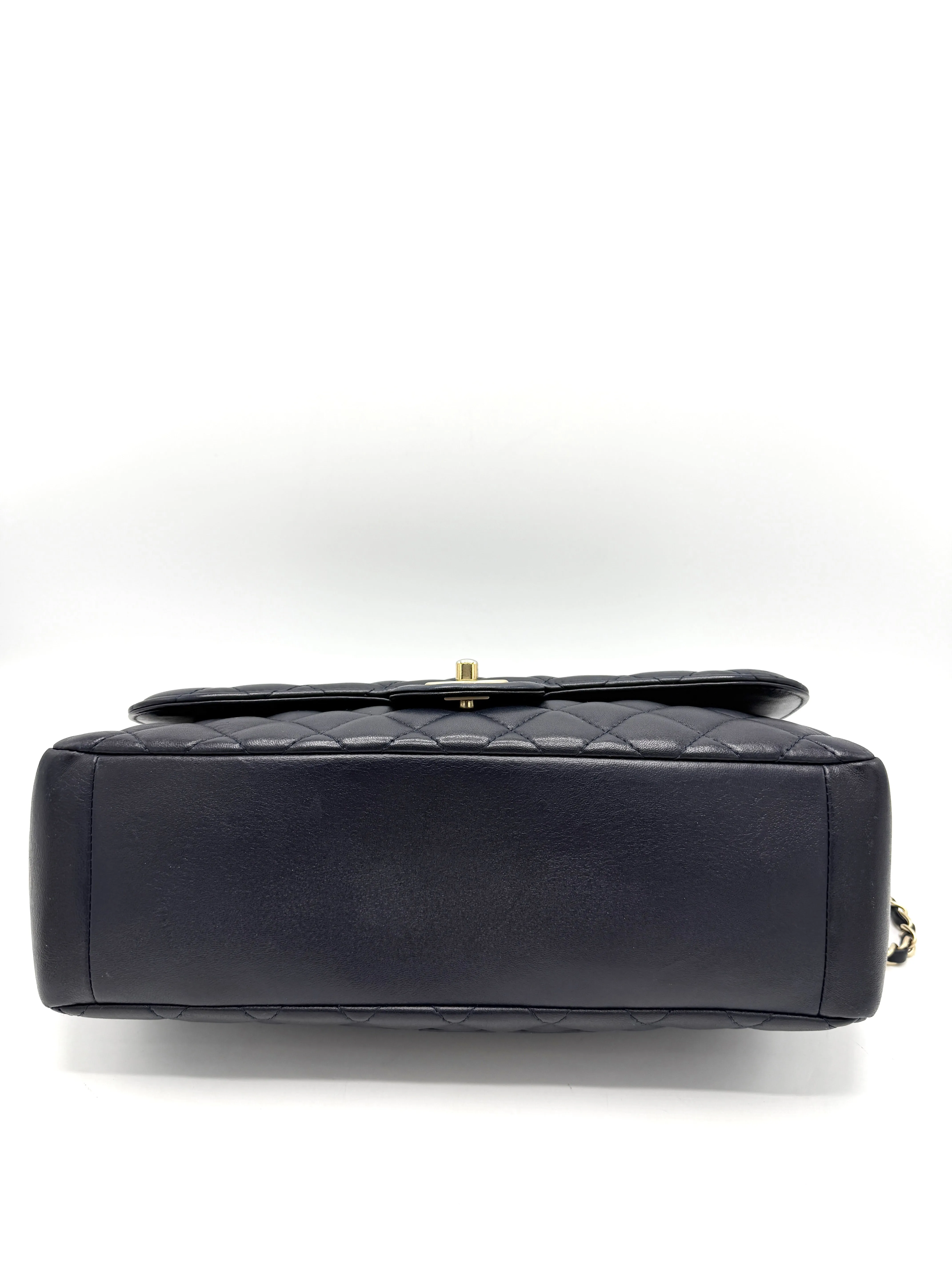 Midnight Blue Quilted Madamoiselle Chic Flap