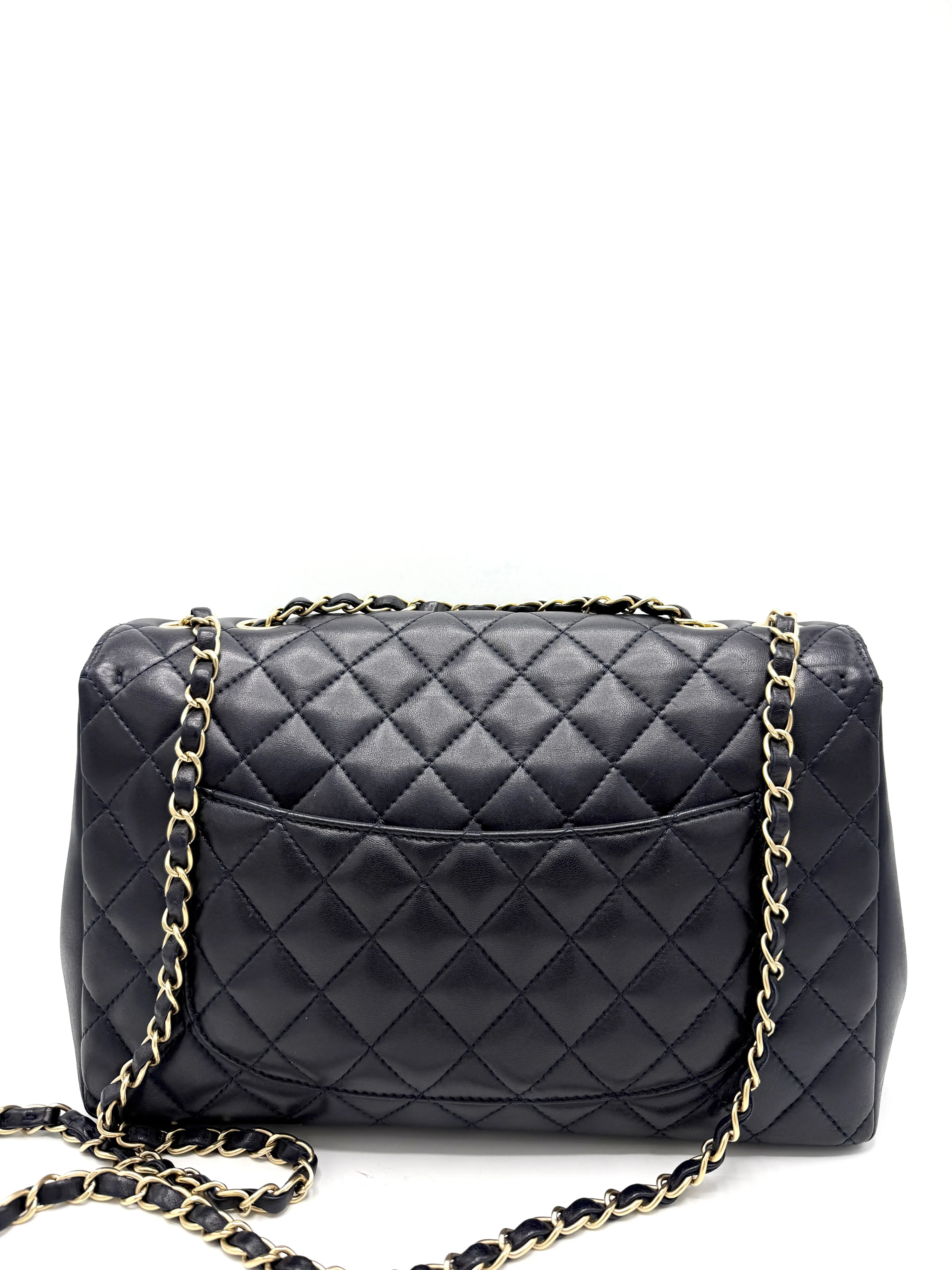 Midnight Blue Quilted Madamoiselle Chic Flap