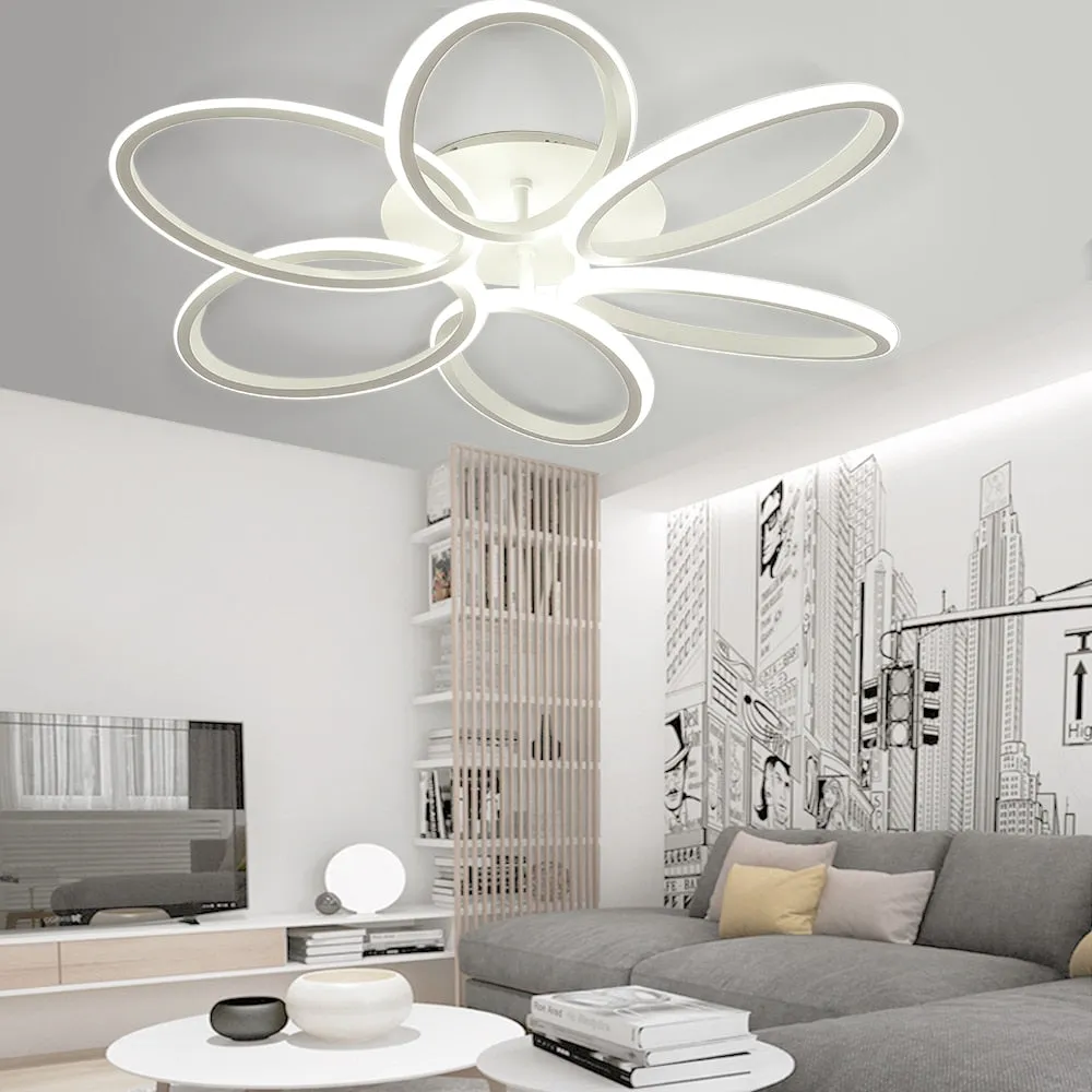 Modern Led Ceiling Lights Bedroom Lights Dining Table Ceiling Pendants Warm/Cold White Lighting Living Room Furniture Lamp