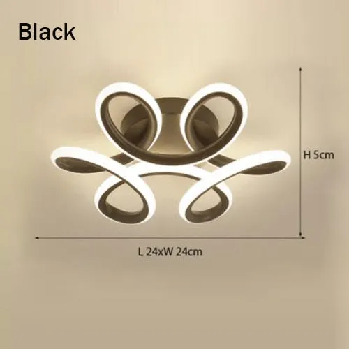 Modern Led Ceiling Lights Bedroom Lights Dining Table Ceiling Pendants Warm/Cold White Lighting Living Room Furniture Lamp