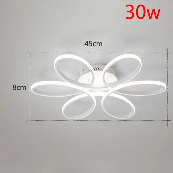 Modern Led Ceiling Lights Bedroom Lights Dining Table Ceiling Pendants Warm/Cold White Lighting Living Room Furniture Lamp