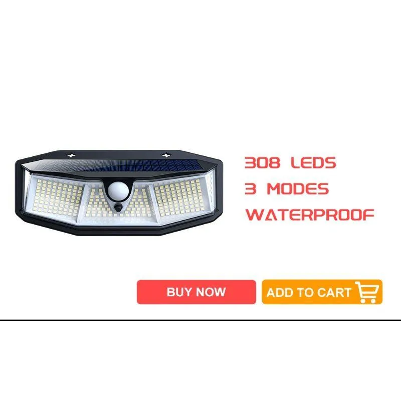 Motion Sensor Solar Lights - Bright Durable and Eco-Friendly