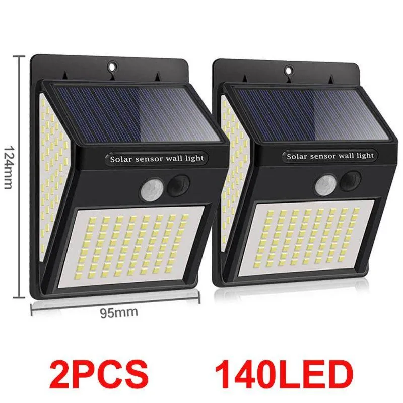 Motion Sensor Solar Lights - Bright Durable and Eco-Friendly