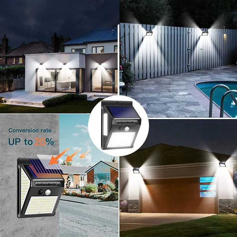 Motion Sensor Solar Lights - Bright Durable and Eco-Friendly