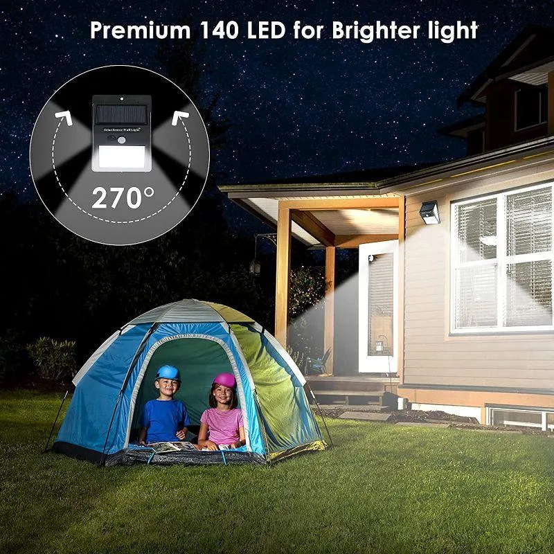Motion Sensor Solar Lights - Bright Durable and Eco-Friendly