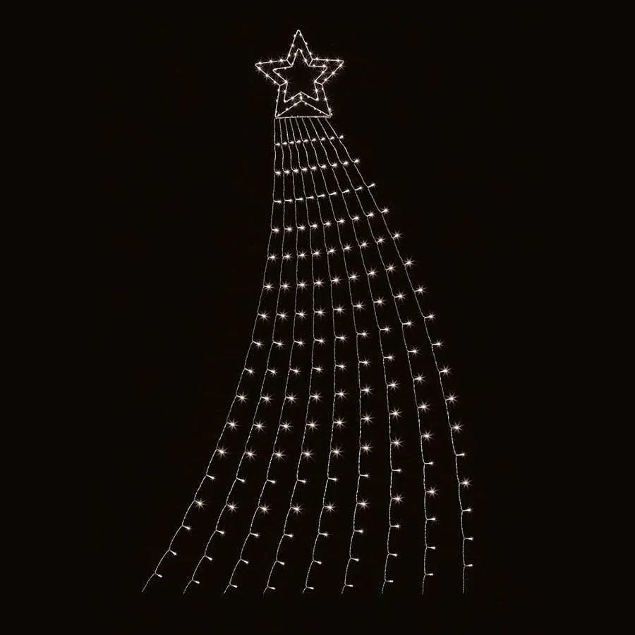 Multi Action 3 Metre White Shooting Star LED Christmas Lights