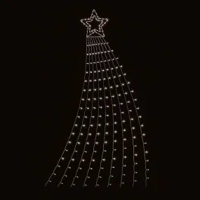 Multi Action 3 Metre White Shooting Star LED Christmas Lights
