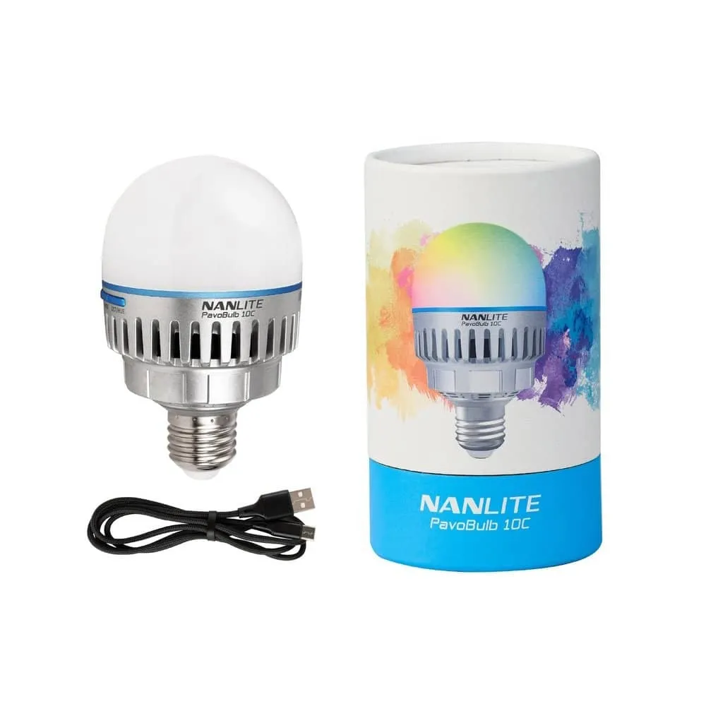 Nanlite PavoBulb 10C RGB LED E27 bulb 1KIT