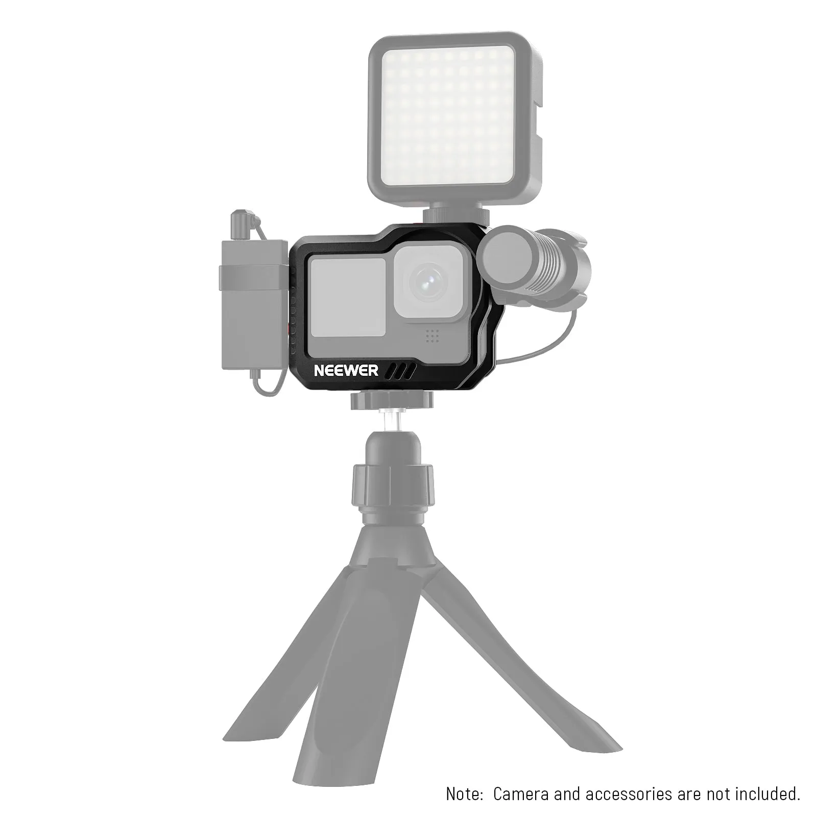 NEEWER ST46 Action Camera Cage Compatible with Gopro Hero9/10/11/12
