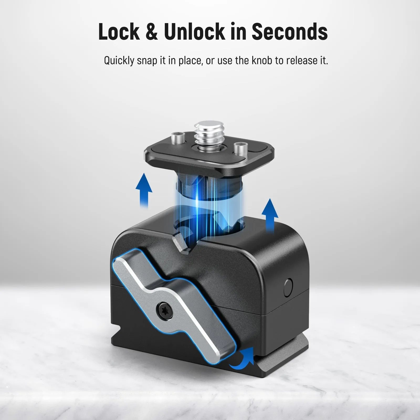 NEEWER UA024 Mini Quick Release Plate Kit