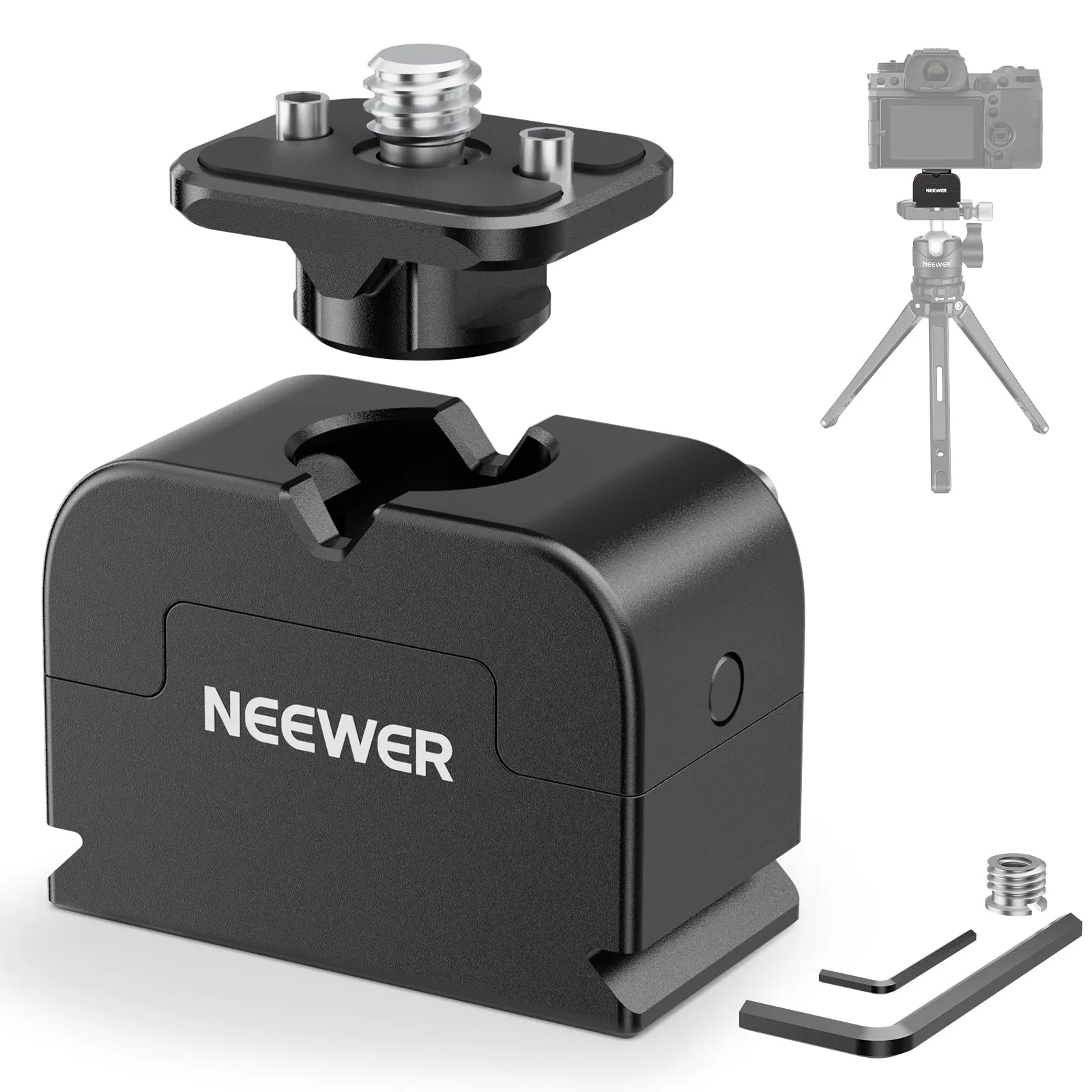 NEEWER UA024 Mini Quick Release Plate Kit