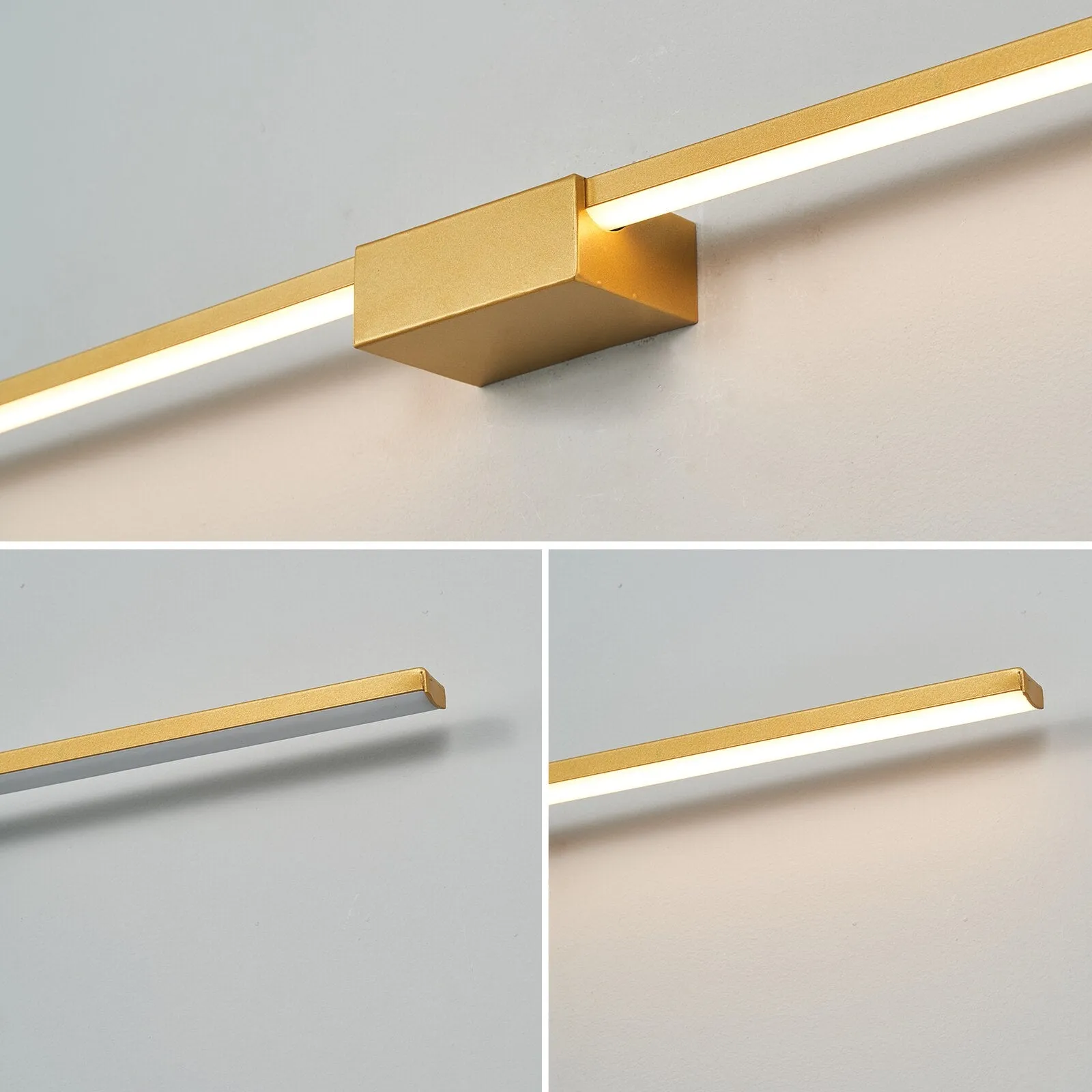 NEO Gleam LED Bathroom Mirror Light - Modern Wall Lamp 19W-27W