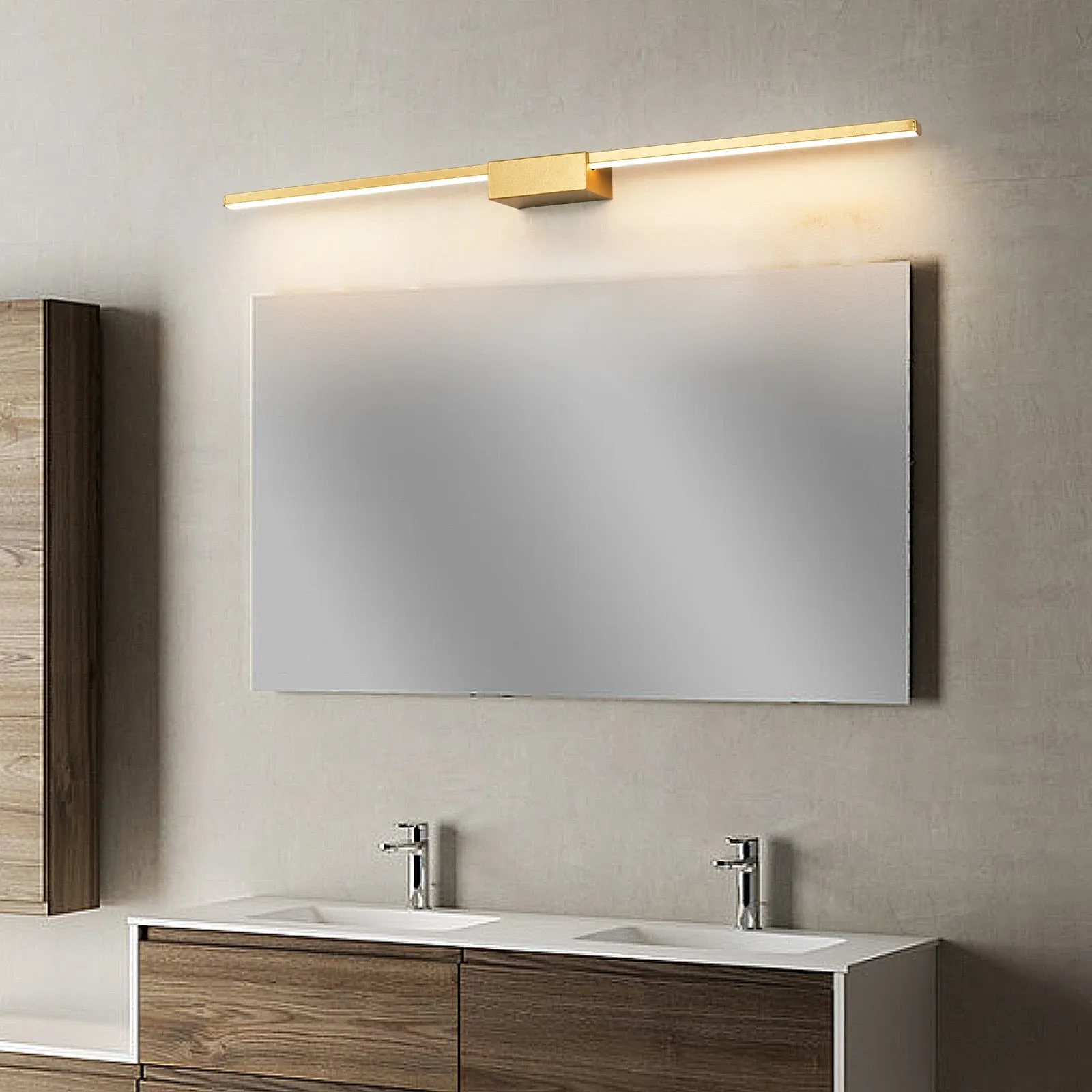 NEO Gleam LED Bathroom Mirror Light - Modern Wall Lamp 19W-27W