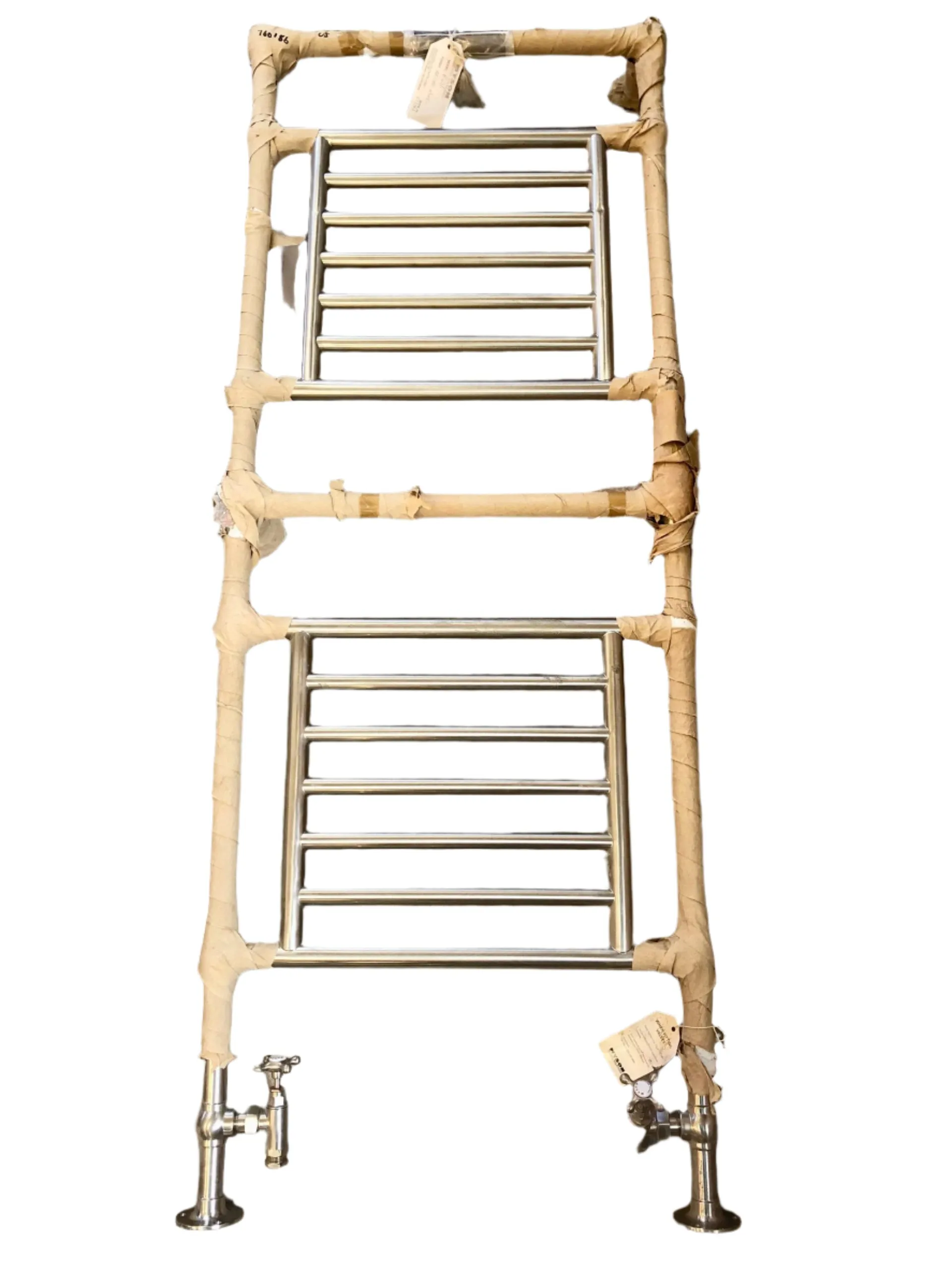 New Myson Towel Warmer Rack, Hydronic, Extra Large, Satin Finish, Still in Wrapper