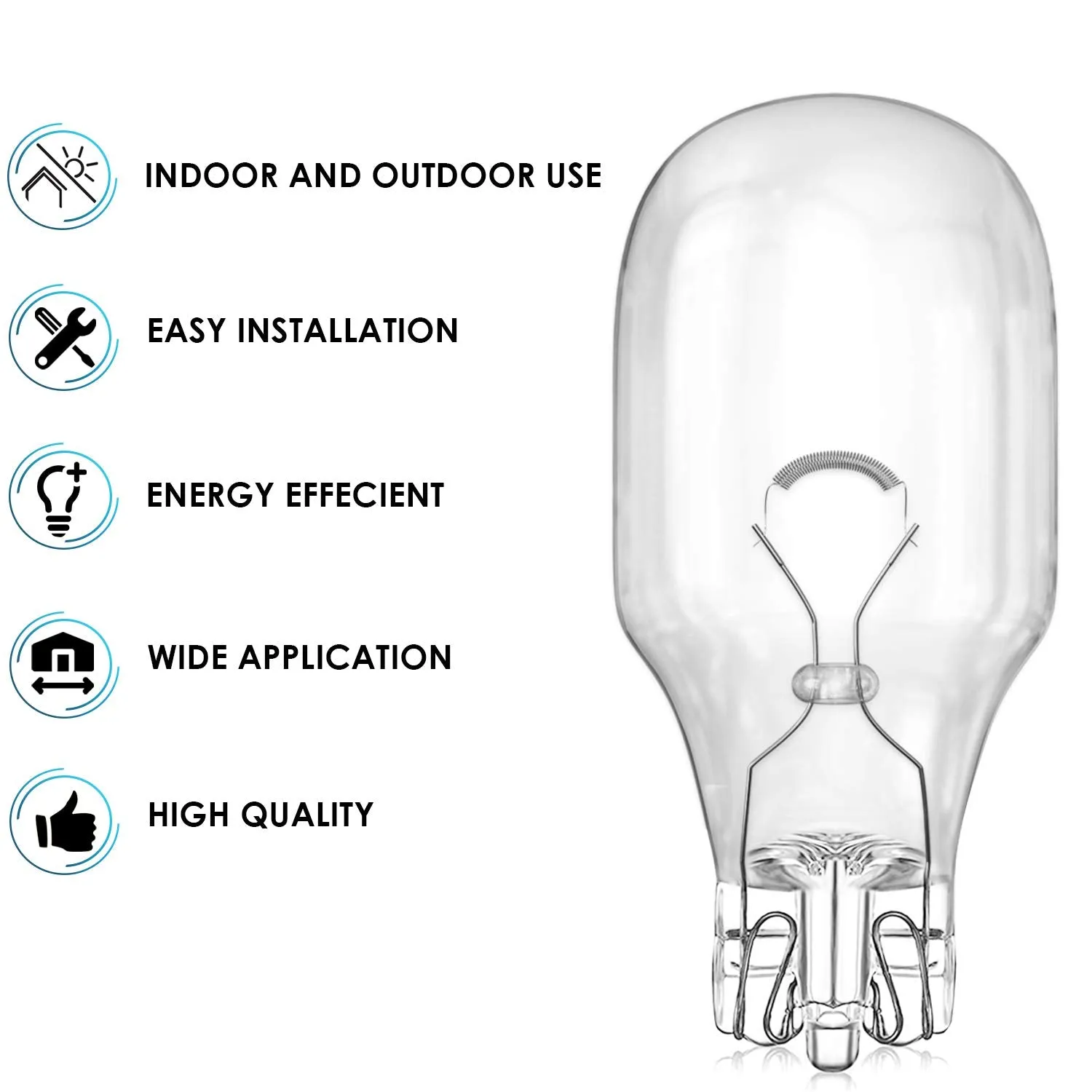 Noa Store 12 Volt 11 Watt Incandescent Light Bulb Pack of 12 Used as Landscape Path
